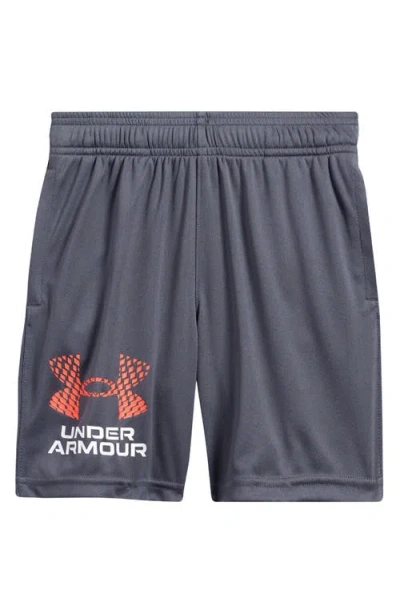 Under Armour Kids' Tech Logo Shorts In Gray