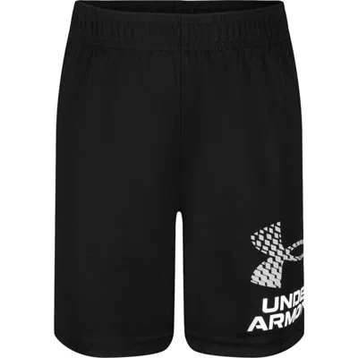 Under Armour Kids' Tech Logo Shorts In Black