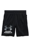 Under Armour Big Boys Tech Moisture-wicking Quick-dry Shorts In Black//mod Gray
