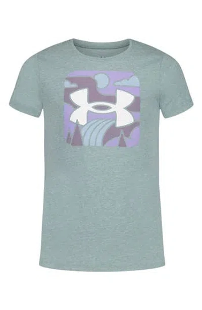 Under Armour Kids' Trail Mark Graphic T-shirt In Green