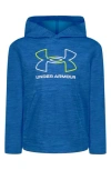 Under Armour Kids' Twist Mesh Graphic Hoodie In Blue