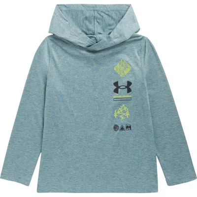 Under Armour Kids' Twist Vert Hoodie In Green