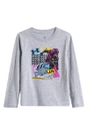Under Armour Kids' Ua Collage Player Long Sleeve Performance Graphic T-shirt