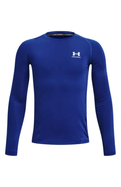Under Armour Kids' Ua Heatgear® Long Sleeve Graphic Tee In Pattern