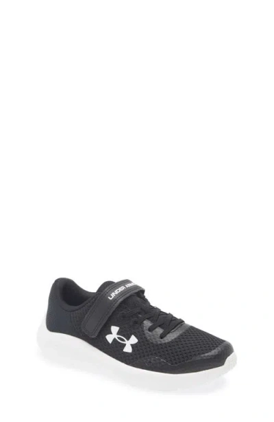 Under Armour Kids' Ua Pursuit 3 Ac Sneaker In Black