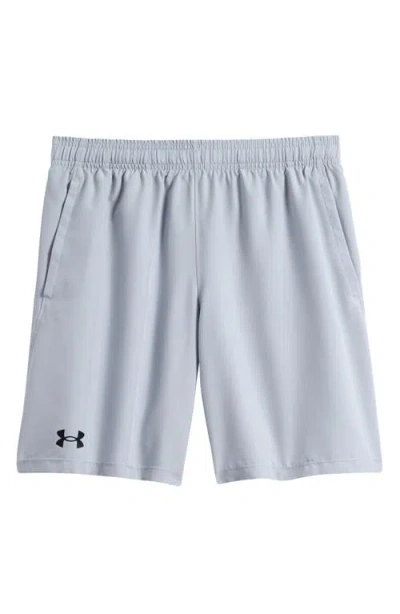 Under Armour Kids' Ua Shorts In Mod Gray//black