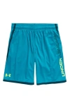 UNDER ARMOUR KIDS' UA STUNT 3.0 PERFORMANCE ATHLETIC SHORTS