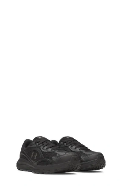 Under Armour Kids' Ua Tech Runner Sneaker In Black