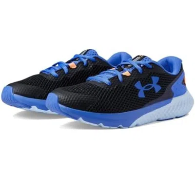 Under Armour Kids  Charged Rogue Sneakers Black Running Shoes Jobb184 In Blue