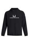 Under Armour Boys  Unstoppable Woven Pullover In Black