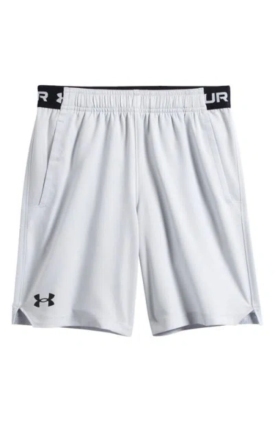 Under Armour Kids' Vanish Shorts In Halo Grey//black