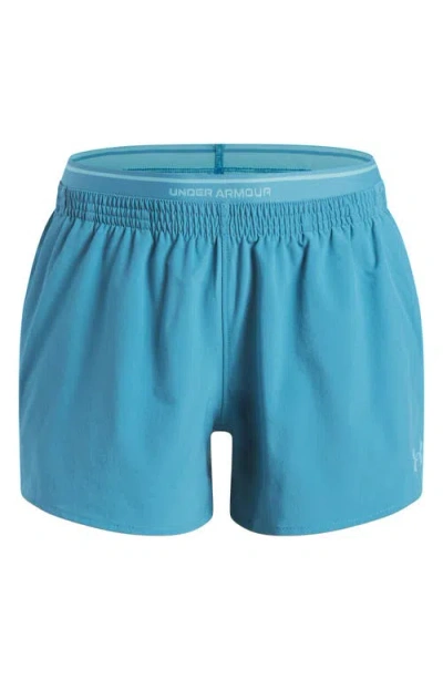 Under Armour Kids' Vanish Woven Shorts In Blue