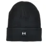 Under Armour Knitted Beanie Hat With Logo Patch In Black