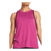 Under Armour Knockout Novelty Tank In Pink In Pink