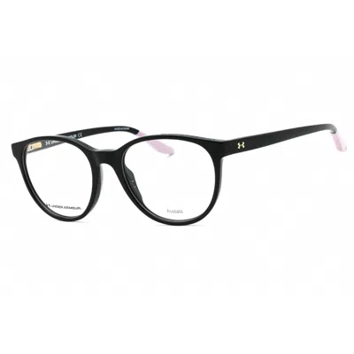 Under Armour Ladies Black Round Eyeglass Frames Ua5020