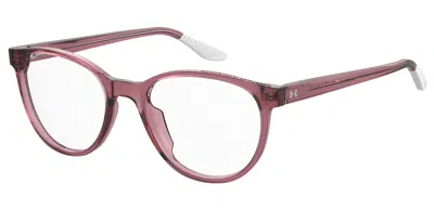Under Armour Ladies Pink Round Eyeglass Frames Ua5020g3if218
