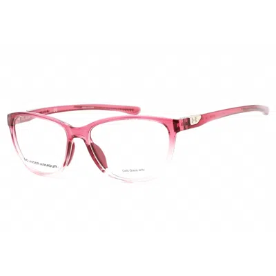Under Armour Ladies Red Round Eyeglass Frames Ua5038