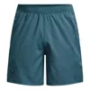 Under Armour Launch 7'' Graphic Shorts 'green' In Blue