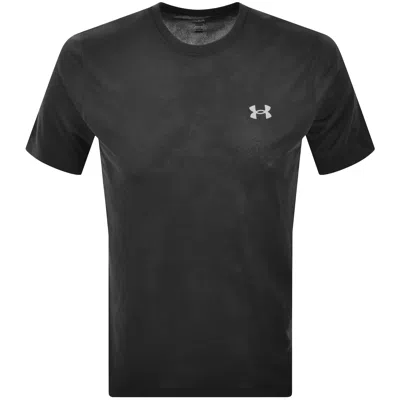 Under Armour Launch Camo T Shirt Black