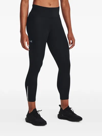 Under Armour Launch Perforated Leggings In Black