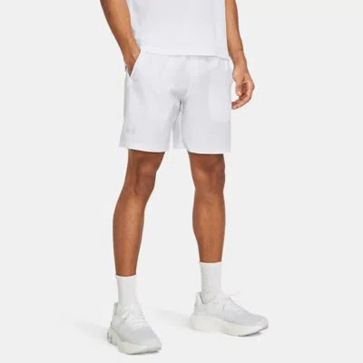 Under Armour Launch Shorts Für Herren (18 Cm) Weiss In White