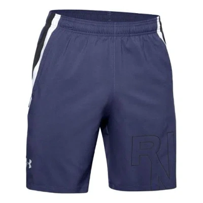 Under Armour Launch Sw Branded 7 Inch Shorts 'blue'