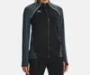 Under Armour Layer Up Full Zip Jacket In Black/white In Multi