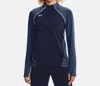 Under Armour Layer Up Full Zip Jacket In Midnight Navy/white In Multi
