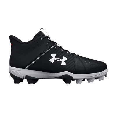 Pre-owned Under Armour Leadoff Low Mid Gs 'black White'
