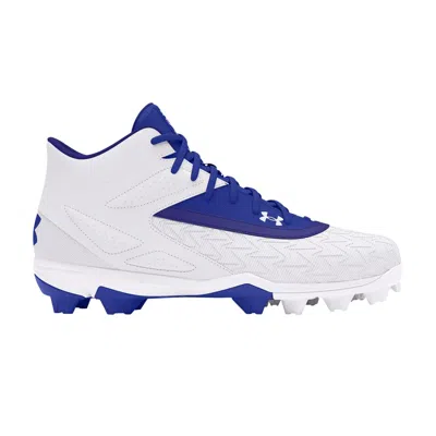 Pre-owned Under Armour Leadoff Mid 3.0 'royal White'