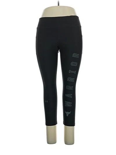 Pre-owned Under Armour Leggings In Black
