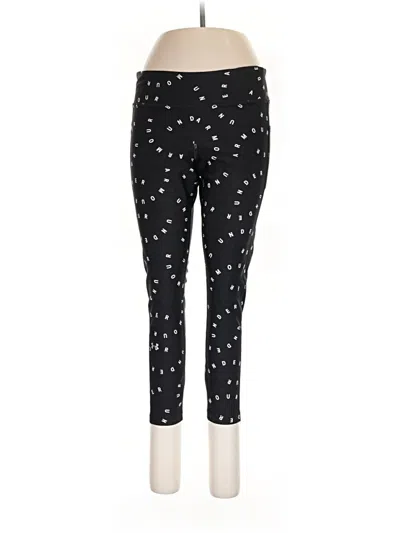 Pre-owned Under Armour Leggings In Black