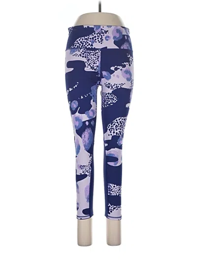 Pre-owned Under Armour Leggings In Blue