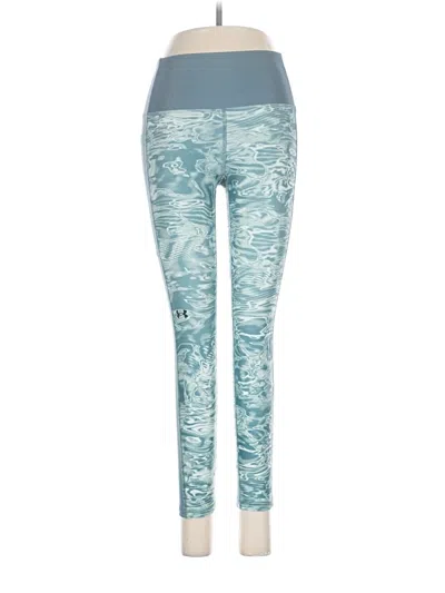 Pre-owned Under Armour Leggings In Blue