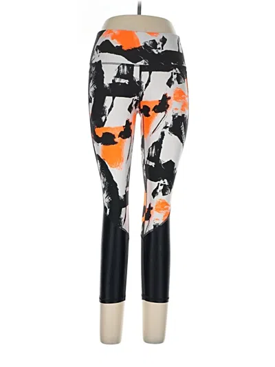 Pre-owned Under Armour Leggings In Orange