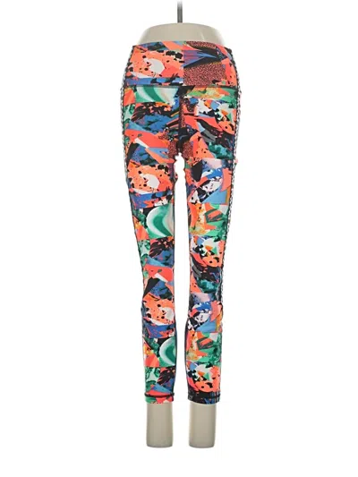 Pre-owned Under Armour Leggings In Orange