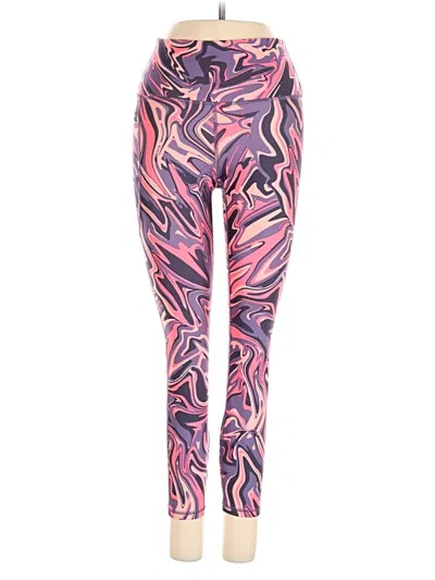 Pre-owned Under Armour Leggings In Pink