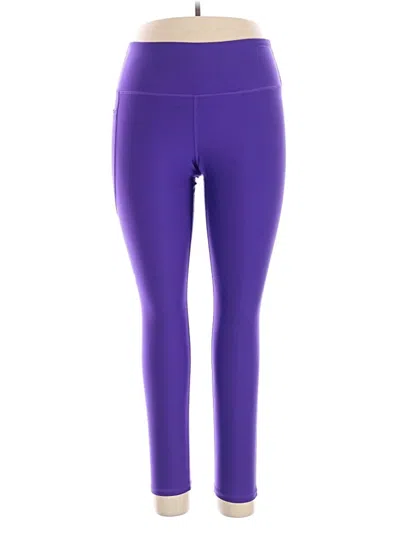 Pre-owned Under Armour Leggings In Purple