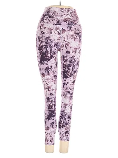 Pre-owned Under Armour Leggings In Purple