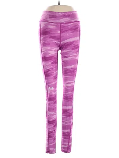 Pre-owned Under Armour Leggings In Purple