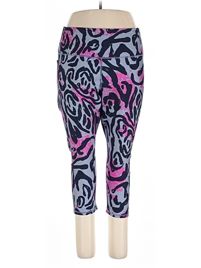 Pre-owned Under Armour Leggings In Purple