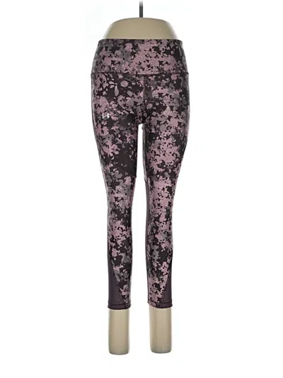 Pre-owned Under Armour Leggings In Purple