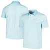 UNDER ARMOUR UNDER ARMOUR LIGHT BLUE THE PLAYERS PLAYOFF 3.0 CRANE PRINT POLO