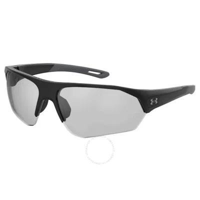Under Armour Light Grey Sport Unisex Sunglasses Ua 0001/g/s 0o6w/sw 66 In Black