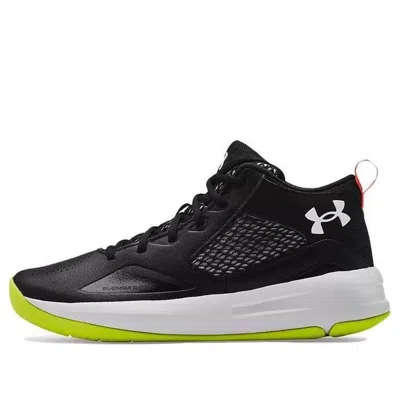 Under Armour Lockdown 5 Black/green In Multi