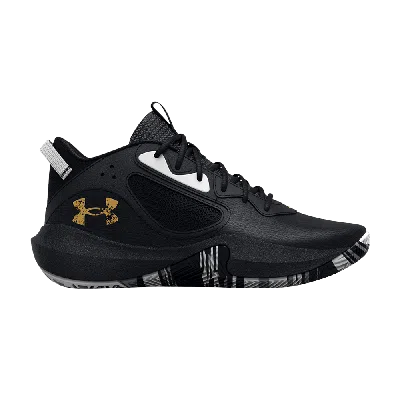 Pre-owned Under Armour Lockdown 6 Gs 'black Metallic Gold'