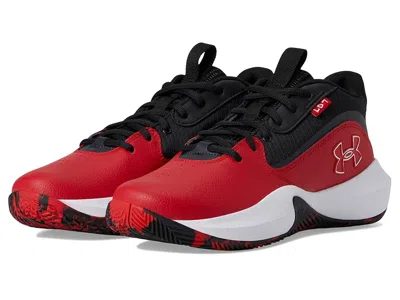 Under Armour Lockdown 7 Basketball Shoes Red/black/red :