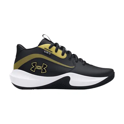 Pre-owned Under Armour Lockdown 7 Gs 'black Metallic Gold' | Kid's Size 4.5