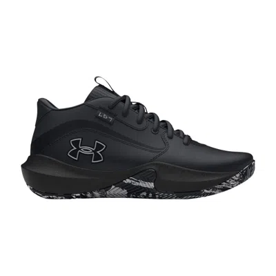 Pre-owned Under Armour Lockdown 7 Gs 'black Metallic Silver' | Kid's Size 4