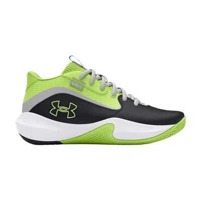 Pre-owned Under Armour Lockdown 7 Gs 'black Morph Green' | Kid's Size 3.5